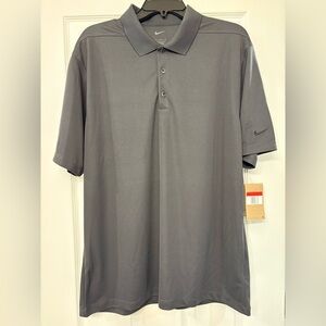 Nike Men's Gray Golf Polo Shirt